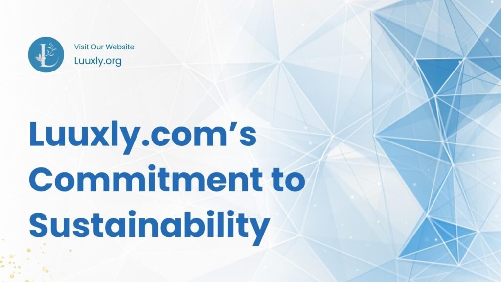 Commitment to Sustainability Homepage