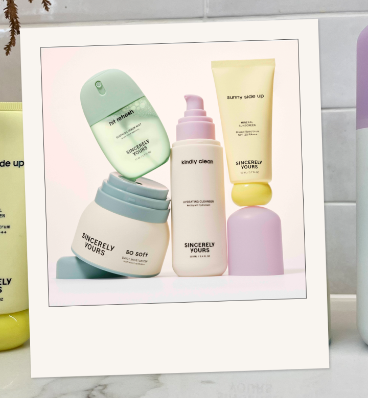 sincerely yours skincare