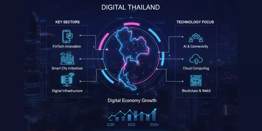 this blog will show you about the new digital technology in thailand